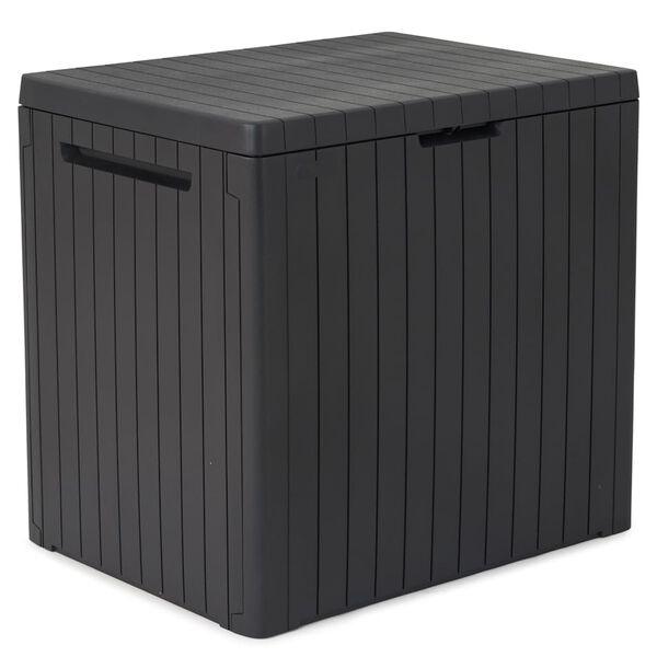 Keter Outdoor Storage Box Anthracite Plastic PP Large Durable