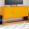 vidaXL TV Cabinet Mustard Yellow Steel 39.6 x 15.4 x 23.8 in TV Cabinet