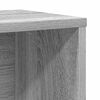 vidaXL Bookcase Grey Sonoma Engineered wood 23.6 x 9.4 x 40.0 in