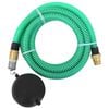 vidaXL Suction Hose Green PVC Standard Tough Suction Hose