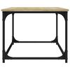 vidaXL Coffee Table Sonoma oak Engineered wood Medium Durable