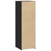 vidaXL Highboard Black Engineered wood Large Storage Highboard