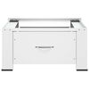 vidaXL Washing Machine Pedestal with Drawer White