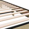 vidaXL Bed Frame Sonoma Oak Engineered wood Small Single Durable