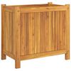 vidaXL Garden Planter Natural Solid Acacia wood Medium Durable