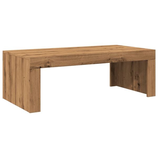 vidaXL Coffee Table Artisan Oak Engineered Wood Standard Modern