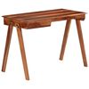 vidaXL Writing Desk Honey Solid acacia wood Writing Desk Rectangular