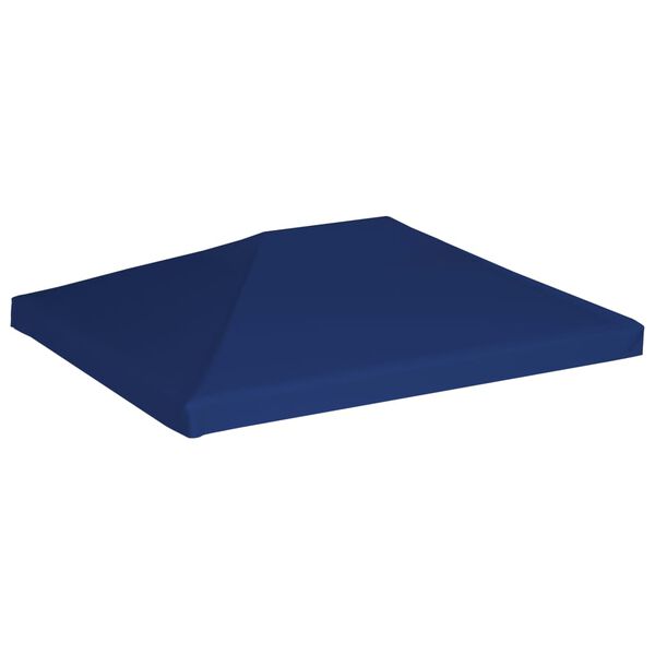 vidaXL Gazebo Top Cover Blue Polyester with PVC coating 13.1 x 9.8 feet