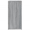 vidaXL Sideboards 2 pcs Gray Sonoma 31.1"x15"x31.5" Engineered Wood