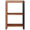 vidaXL Bookshelf Brown 50 x 30 x 75 cm Solid Acacia wood