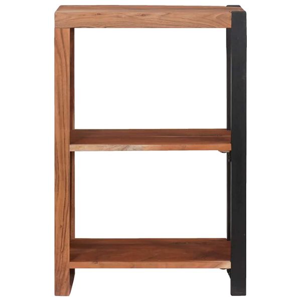 vidaXL Bookshelf Brown 50 x 30 x 75 cm Solid Acacia wood
