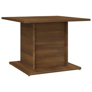 vidaXL Coffee Table Brown Oak Engineered Wood Medium Coffee Table