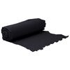 vidaXL Geotextile Membrane Black Polyester Fabric 1 x 32.8 feet Durable