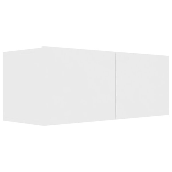 vidaXL TV Cabinet Set of 3 White Engineered wood TV Cabinet