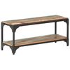 vidaXL Coffee Table Multicolored Solid reclaimed wood, powder-coated steel