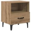 vidaXL Bedside Cabinet Artisan Oak 15.75 x 13.78 x 18.70 in