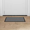 vidaXL Doormat Anthracite Polypropylene and PVC 16x24 in Doormat