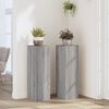 vidaXL Plant Stand Set of 2 Grey Sonoma Engineered wood