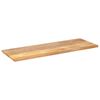 vidaXL Table Top 55.1"x23.6"x1" Rectangular Solid Wood Mango