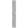 vidaXL Bookcase Concrete Grey Engineered Wood Tall Bookcase
