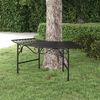 vidaXL Tree Bench Black Steel Medium Durable Circular Tree Bench