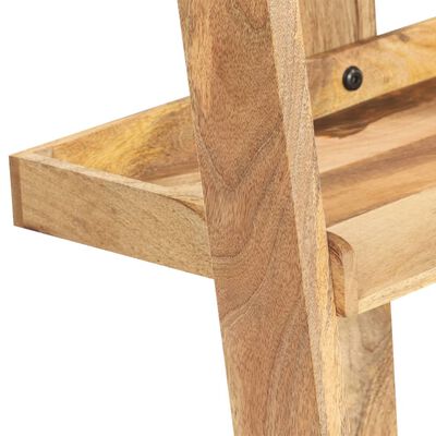 vidaXL 5-Tier Bookshelf 47.2"x14.6"x70.9" Solid Mango Wood