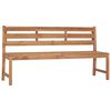 vidaXL Patio Bench 66.9" Solid Teak Wood