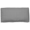 vidaXL Cushion Grey 47.24 x 23.62 x 4.72 in Oxford Fabric
