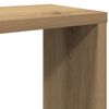 vidaXL Wall Cube Shelf Set of 2 Artisan oak Engineered wood