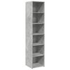 vidaXL Highboard Concrete Grey Engineered Wood Tall Highboard