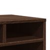 vidaXL Printer Stand Brown Oak 19.3"x15.7"x8.9" Engineered Wood