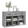 vidaXL Sideboard Grey sonoma Engineered wood Medium Sideboard
