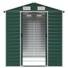 vidaXL Garden Shed Green Galvanized Steel 75.2 x 84.6 x 78.0 in