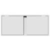 vidaXL TV Wall Cabinet White Engineered wood 31.5x12.2x13.8 in