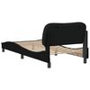 vidaXL Bed Frame Black