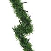 vidaXL Christmas Light Decoration Warm white, Black, Green Iron, PVC