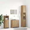 vidaXL Bathroom Furniture Set Artisan Oak Engineered wood Medium