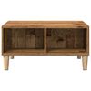 vidaXL Coffee Table Old Wood Engineered wood Small Coffee Table Square