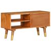 vidaXL TV Cabinet Brown with golden streaks Solid mango wood