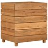 vidaXL Raised Bed Varies with each piece Recycled teak wood, steel