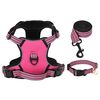 vidaXL Dog Harness Pink Polyester M Adjustable Dog Harness