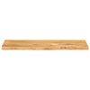 vidaXL Table Top Natural Solid mango wood 55.1 x 7.9 x 1.0 in Durable
