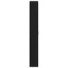 vidaXL Wardrobe Black Oak 21.65 x 9.84 x 74.41 in Engineered Wood