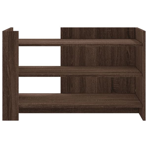 vidaXL Coffee Table Brown Oak Engineered Wood Coffee Table Rectangular