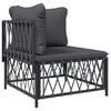vidaXL Garden Lounge Set Anthracite