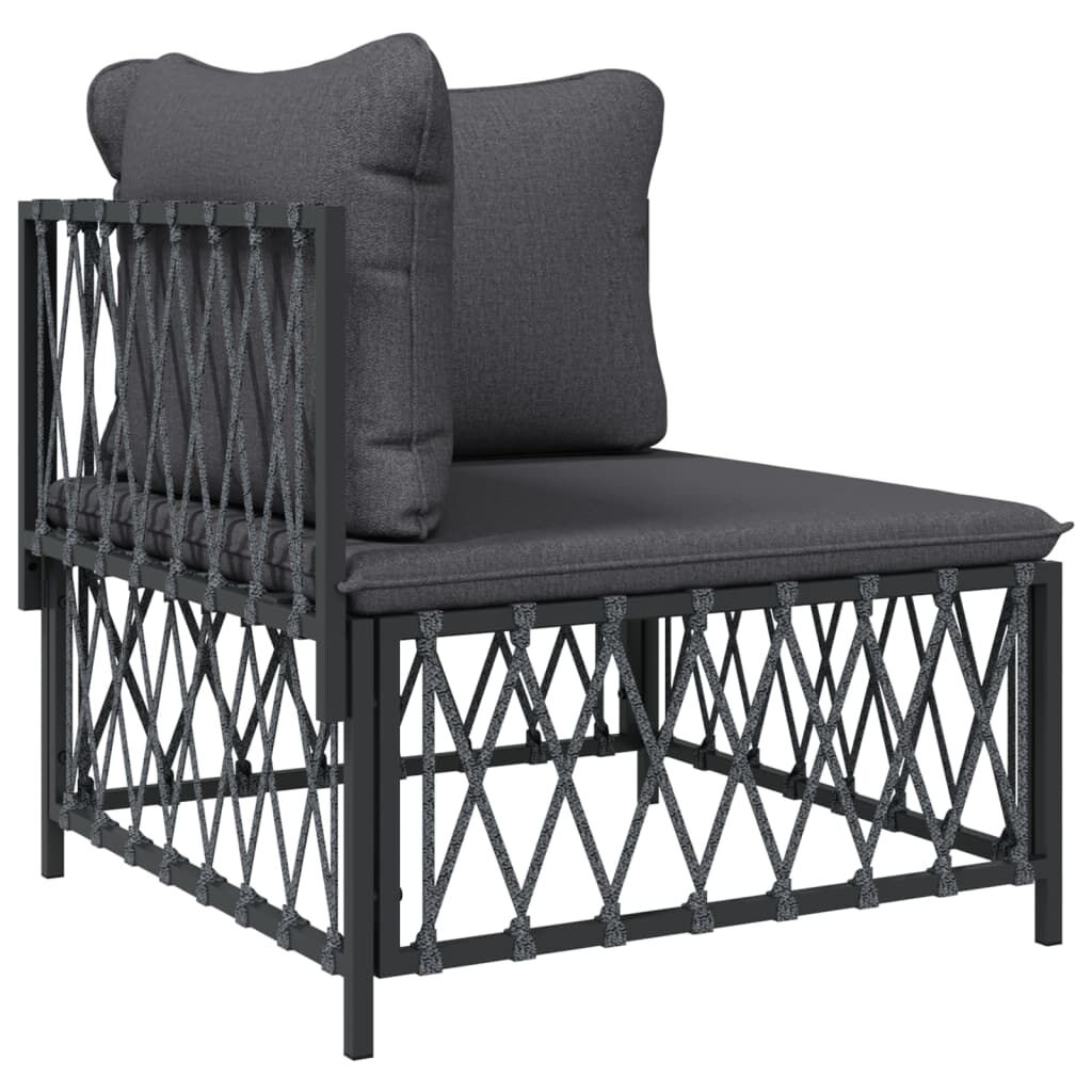 vidaXL Garden Lounge Set Anthracite