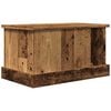 vidaXL Storage Box Old Wood Engineered Wood Medium Storage Box