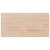 vidaXL Table Top Set of 2 Natural Solid pine wood Medium Durable