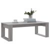 vidaXL Coffee Table Gray Sonoma Engineered Wood 40.2 x 19.7 x 13.8 in
