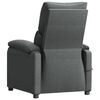 vidaXL Massage Chair Dark grey Fabric (100% polyester), metal, plywood